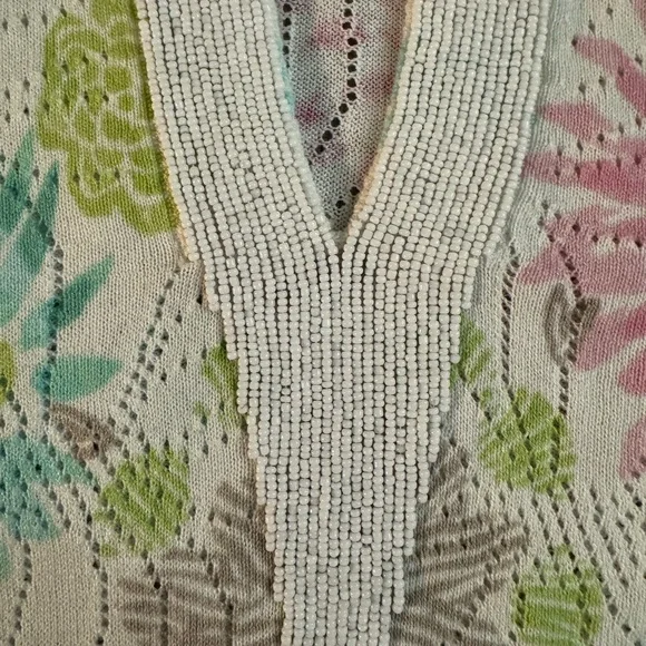 Sigrid Olsen Cream Knit Top - Picture 11 of 13